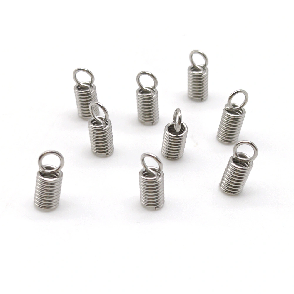 Stainless Steel Spring Crimp Clasps