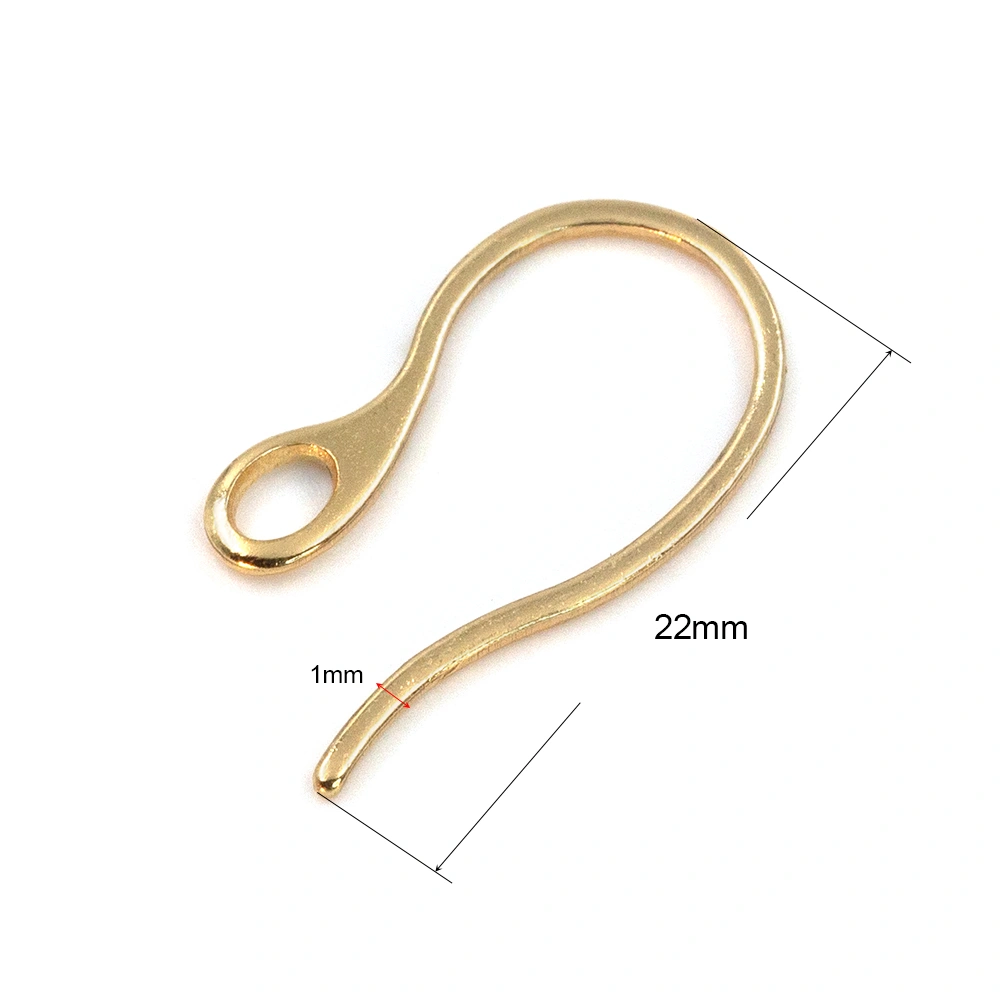 18k Gold plated Earring Hook