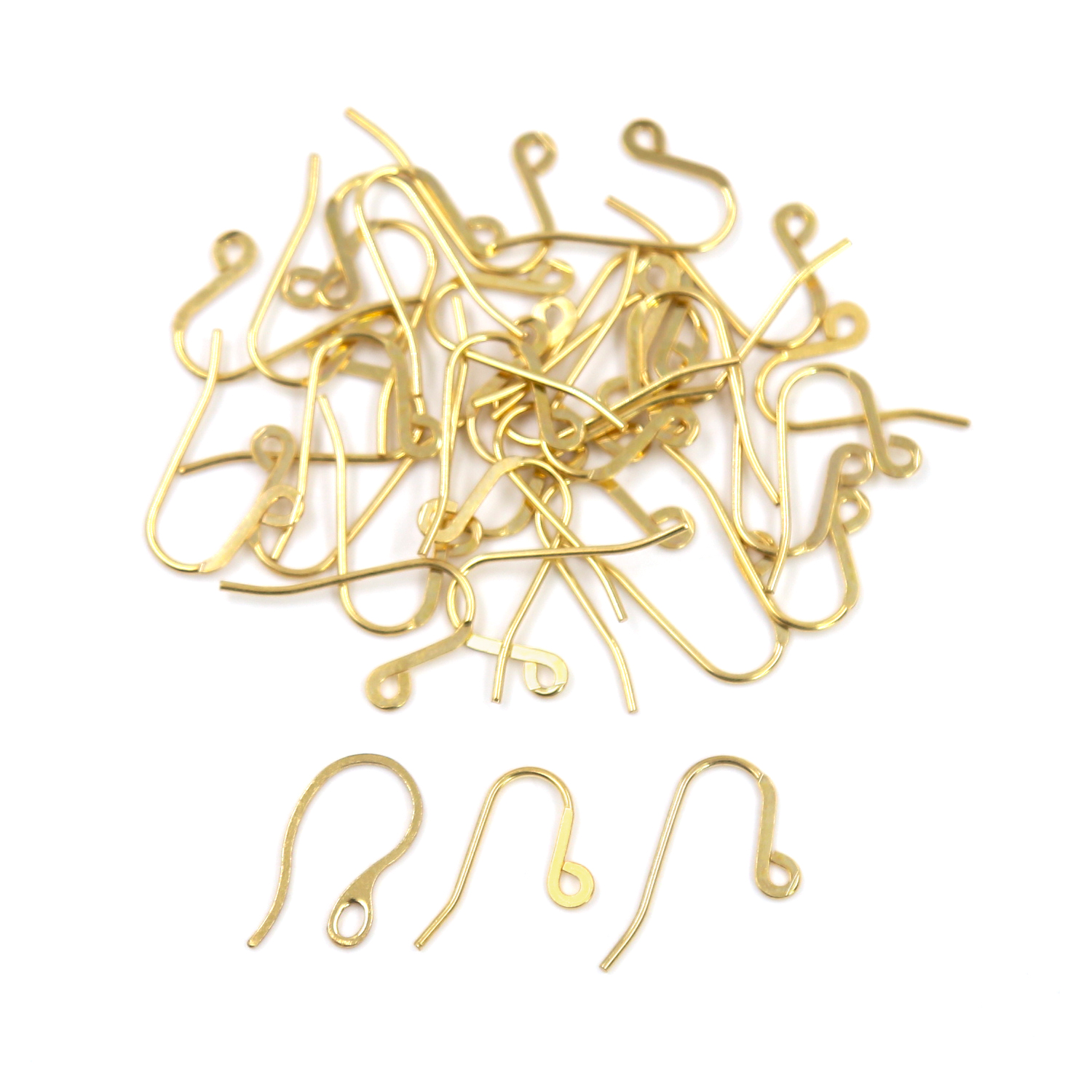 18k Gold Earring Hook