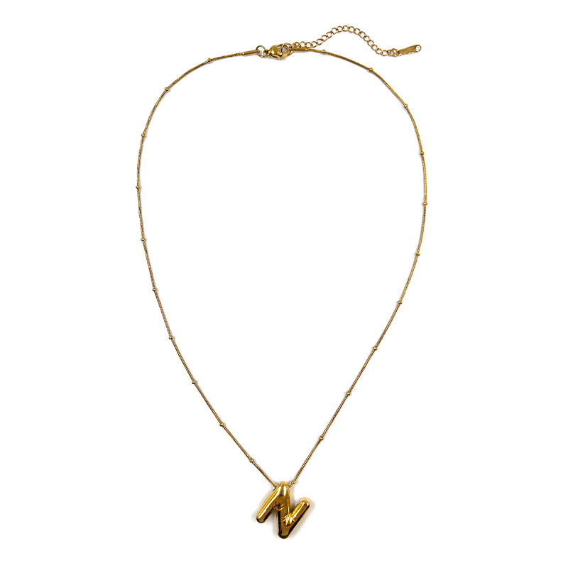 gold plated stainless steel chain for necklace