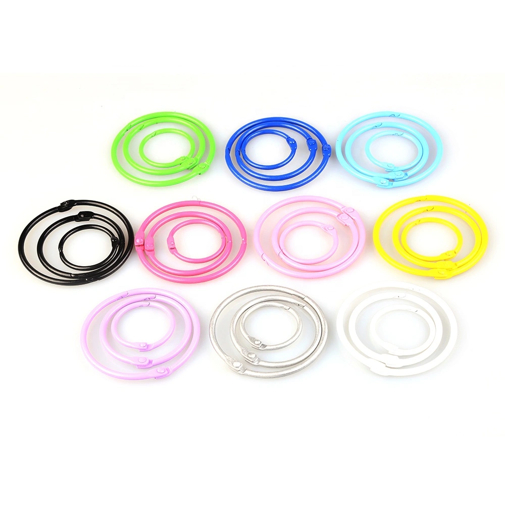 colored binder rings