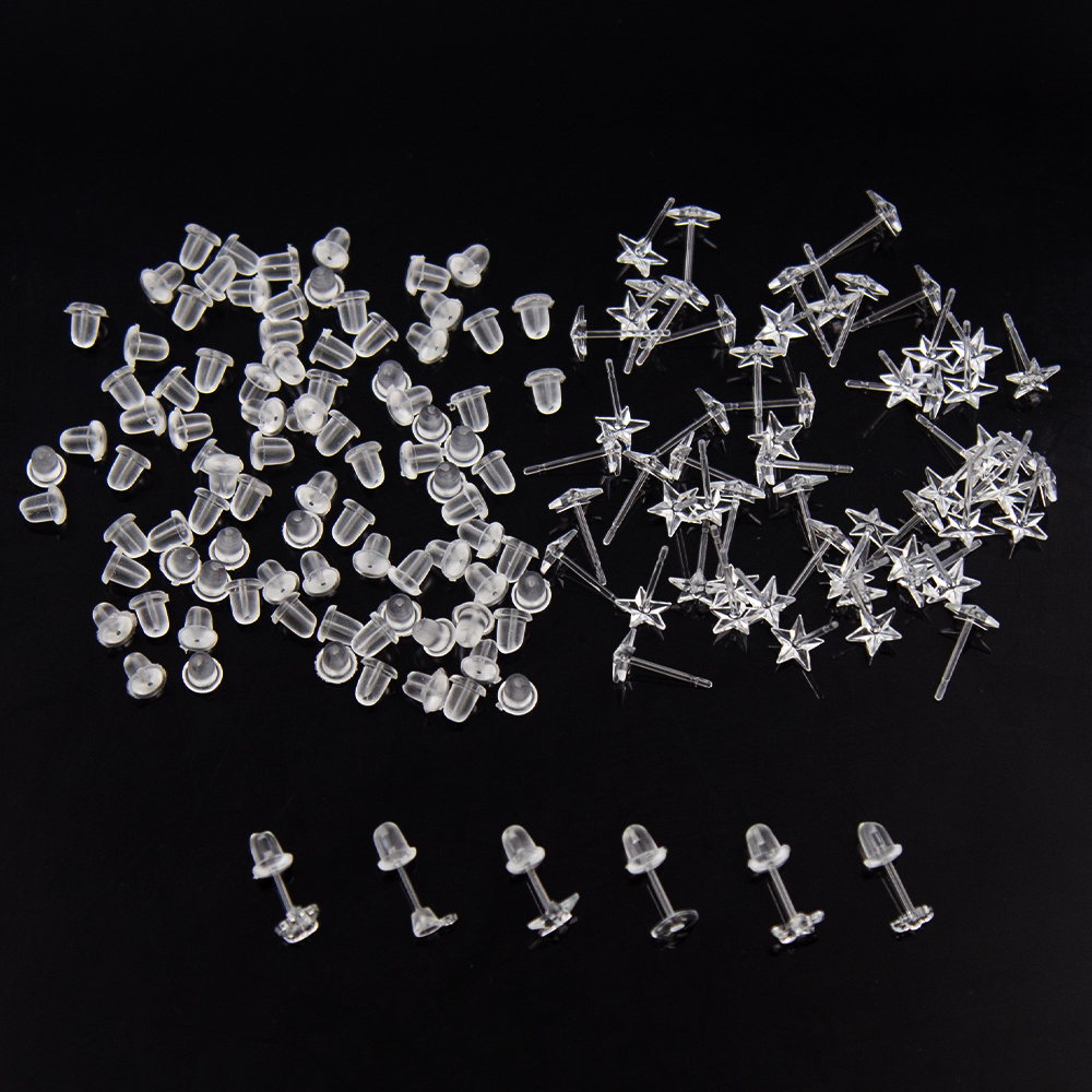 Plastic Earring Post for DIY earring posts