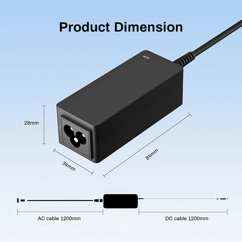 20V 2.25A square pin adapter