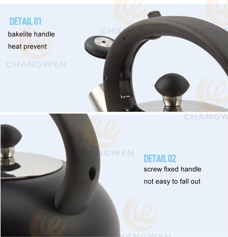 Whistling kettle