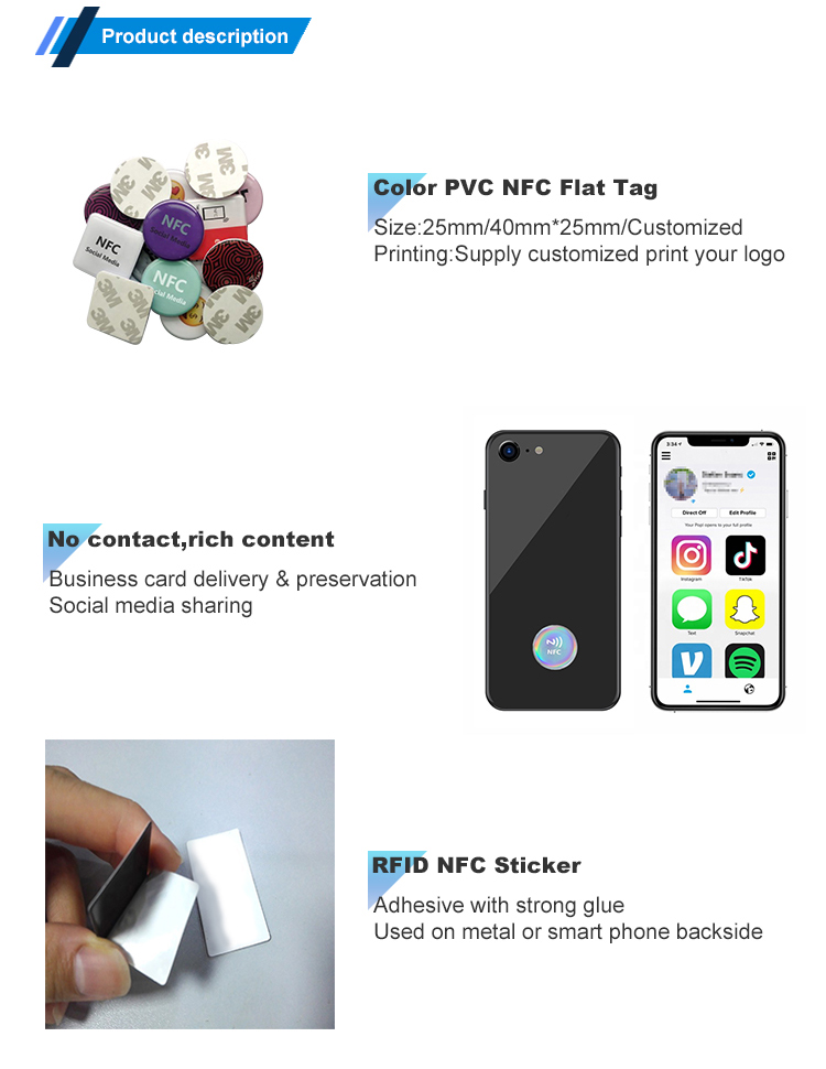 NFC Epoxy Metal Tags