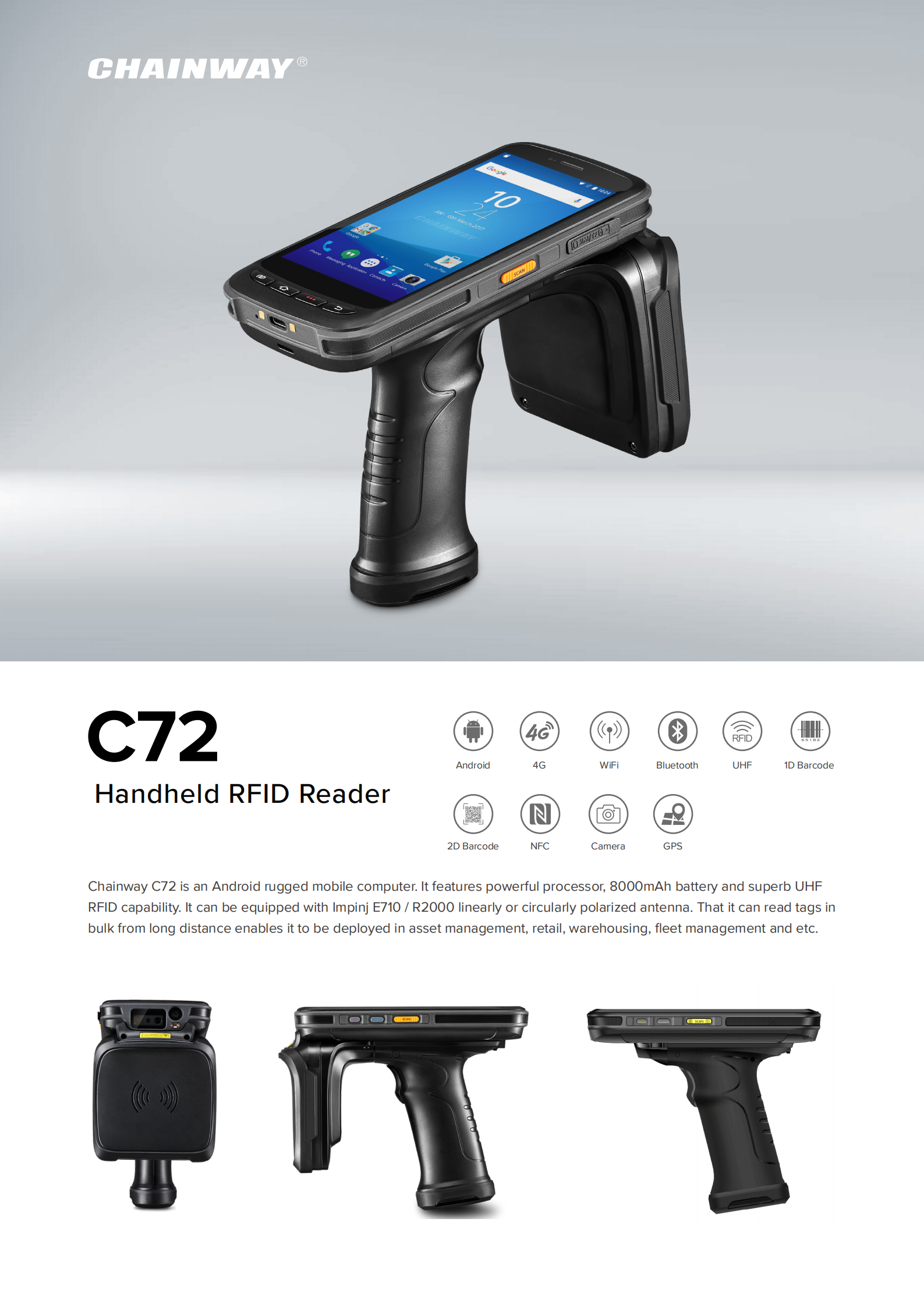 RFID handheld reader