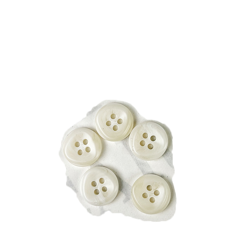off white button