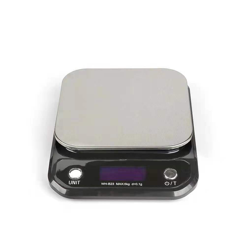 11lb/5kg Kitchen Food Scale With Steel Platform / Tare Function