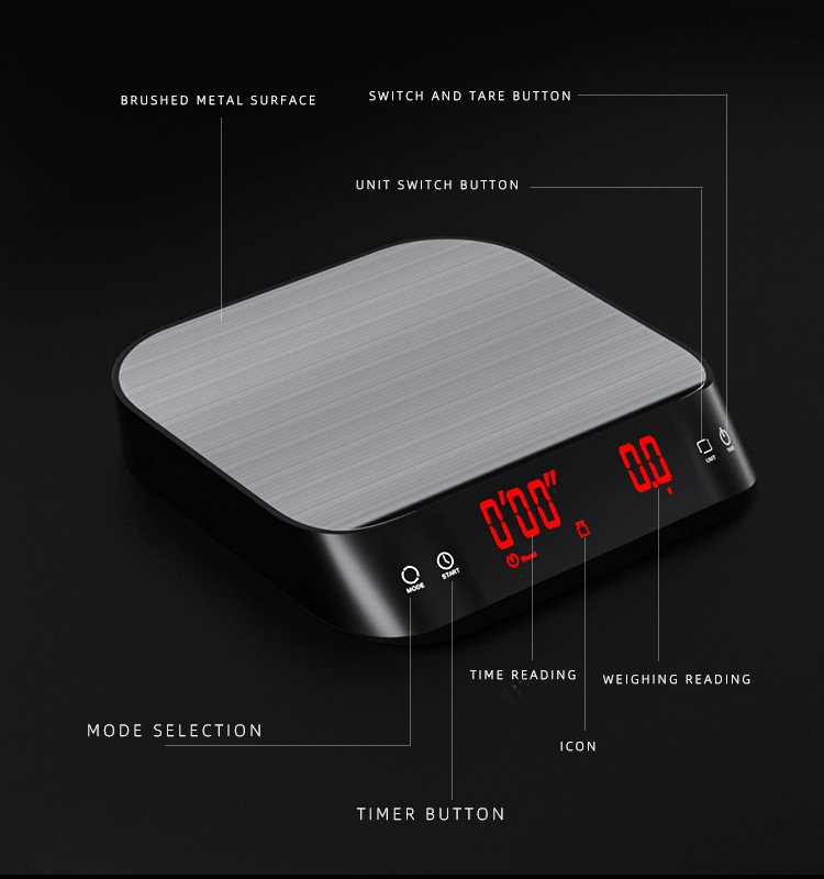 3kg Kitchen Coffee Scale