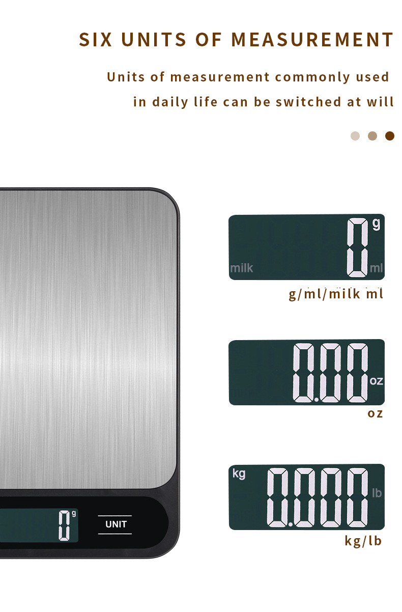 Simple Operation Home Baking Kitchen Scale