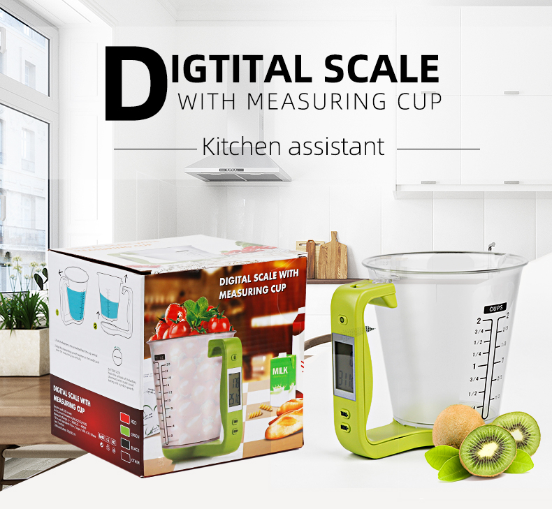 Digital Measuring Cup 600ml Food Kitchen Scales