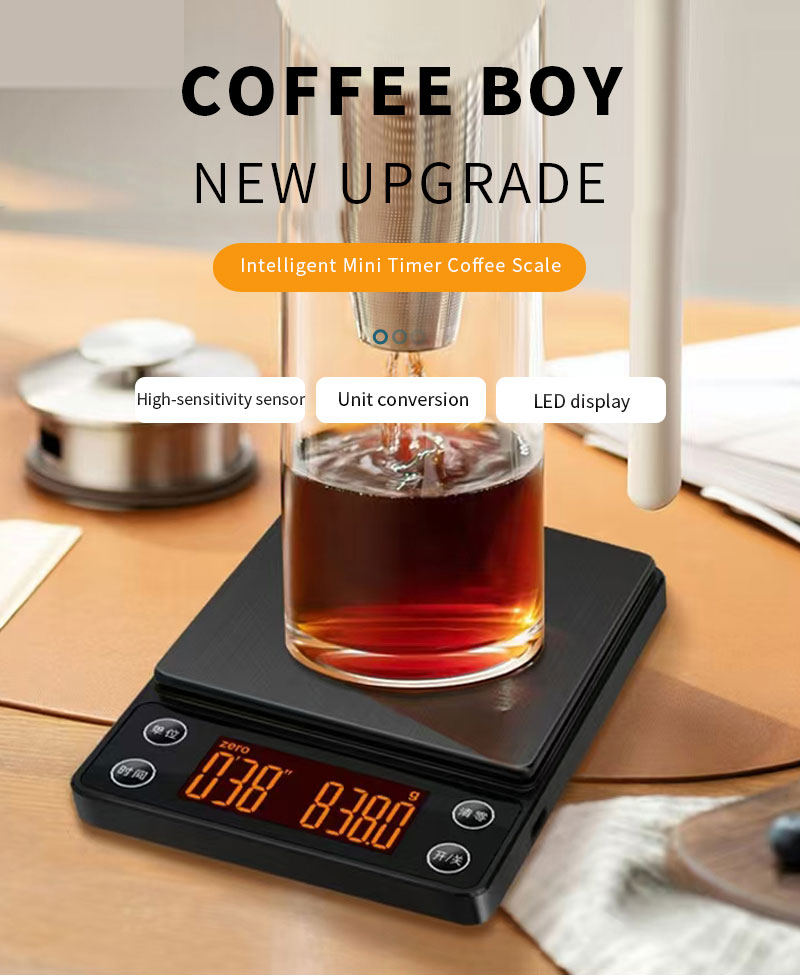 Tiny Coffee Scale With Timer