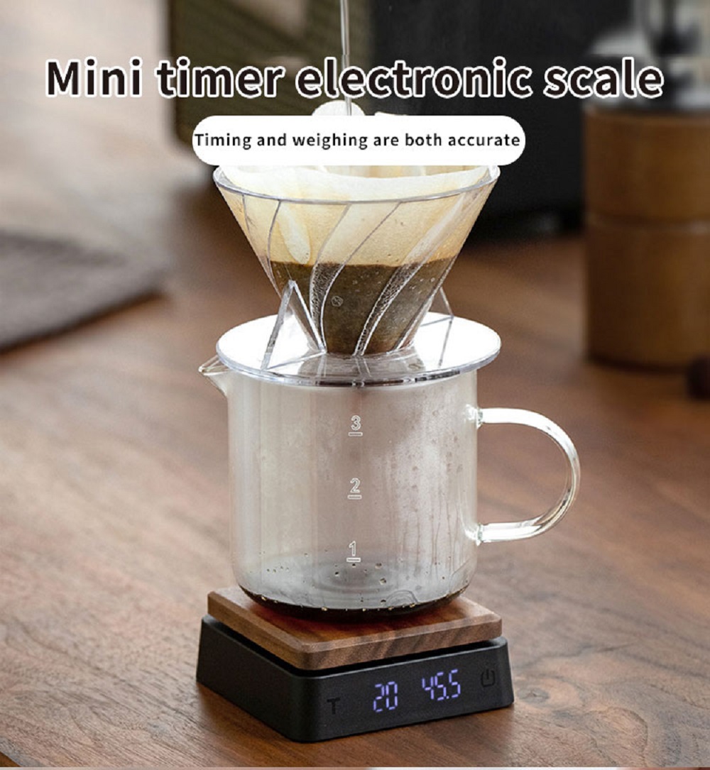 Factory Wholesale Home New Square Coffee Scale