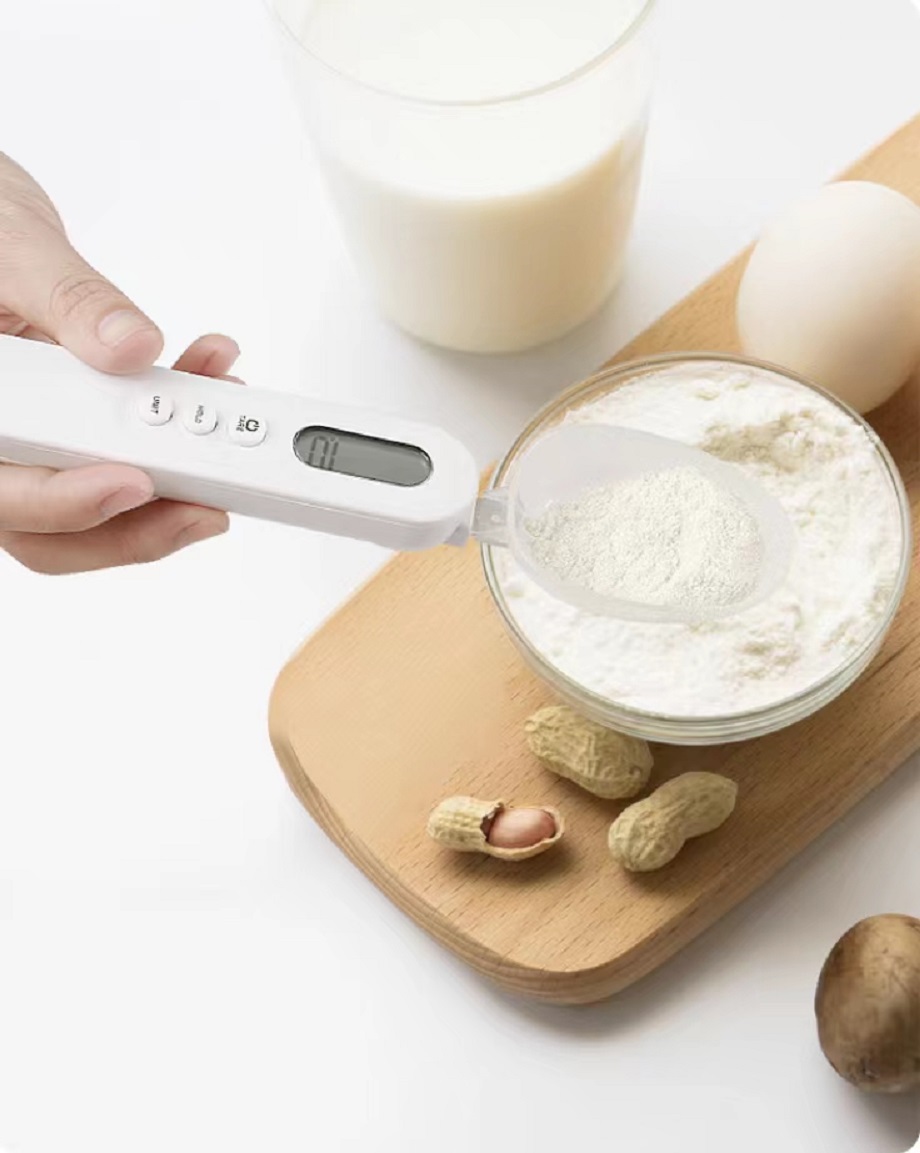 500g/0.1g Food Measuring Scoop Weighing Scale Kitchen Electronic Spoon Scale