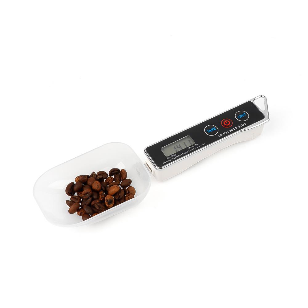 New Style Double Range Double Spoon 100g/500g Kitchen Pet Spoon Scale