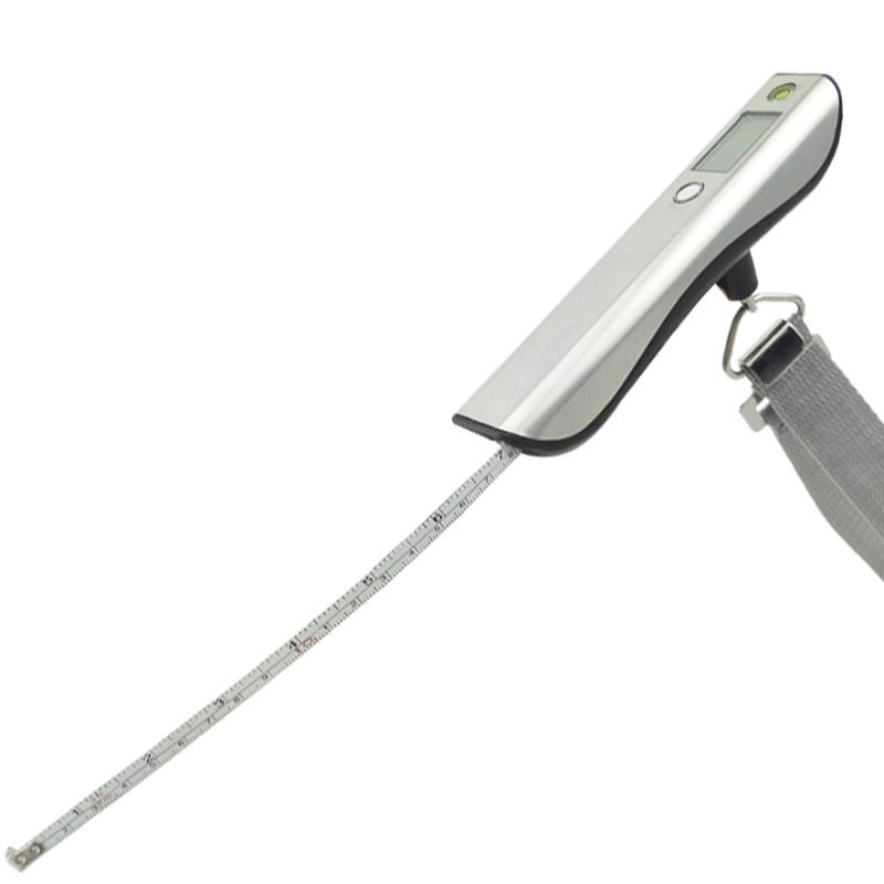 portable lcd digital hanging scale luggage suitcase with ruler