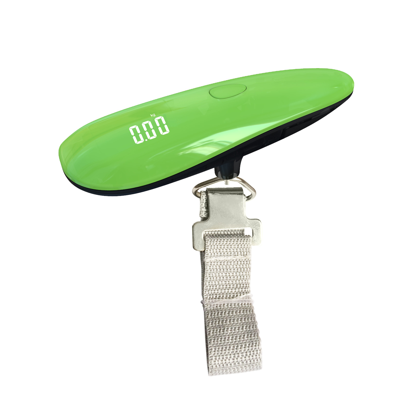 green baggage scales travel