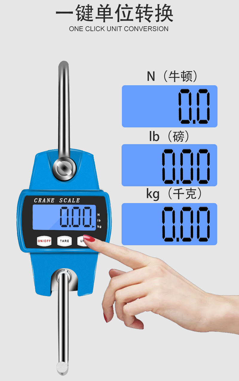 Luggage Weighing Scale With LCD Display For Travel