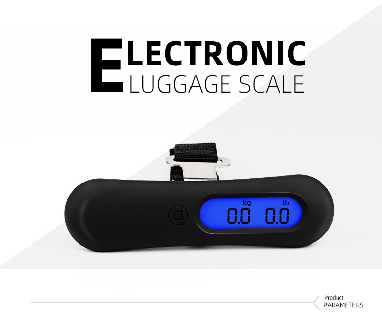 50kg High Quality Portable LCD Display Hanging Digital Luggage Weighing Scale