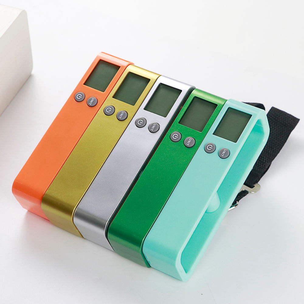 Electronic travel portable scale luggage