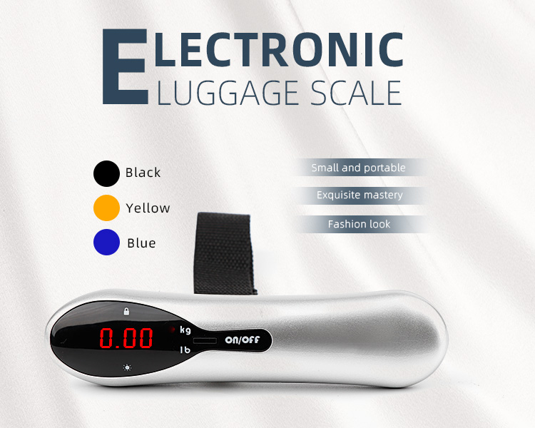 Portable Luggage Weighing Scales ABS LCD Display