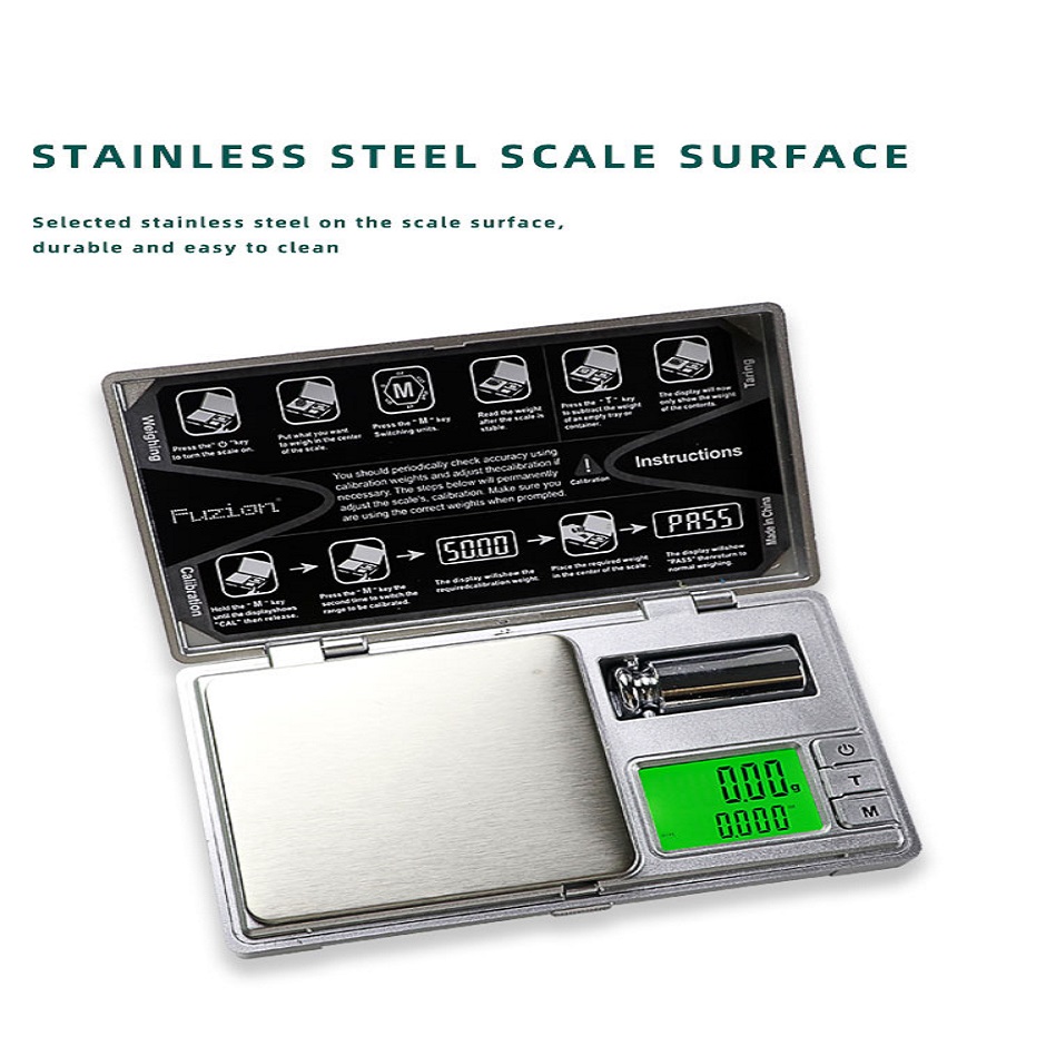 stainless steel surface jewelry scale