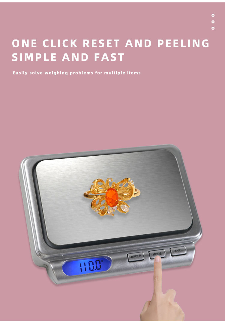 Blue Backlight Digital Jewelry Scale