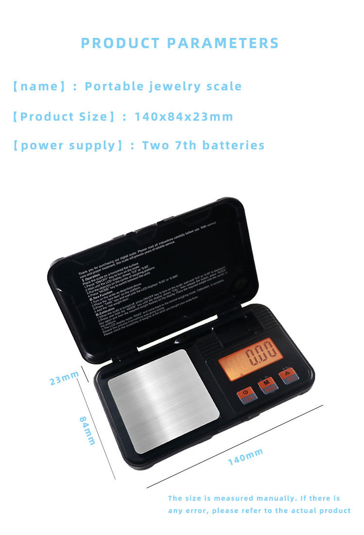 mini portable jewelry scale