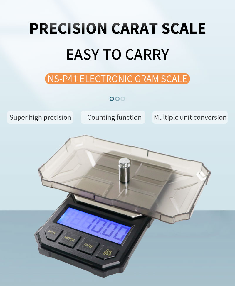 Precision carat scale