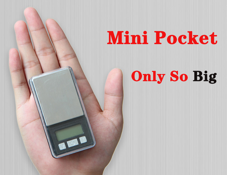 200G 0.01g Portable Jewelry Diamond Pocket Weight Scale