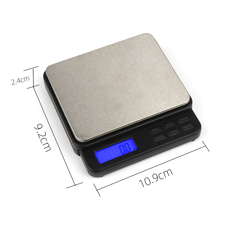2000g 0.01g Diamond Pocket Jewelry Scale