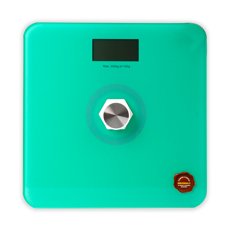 green no battery body scale