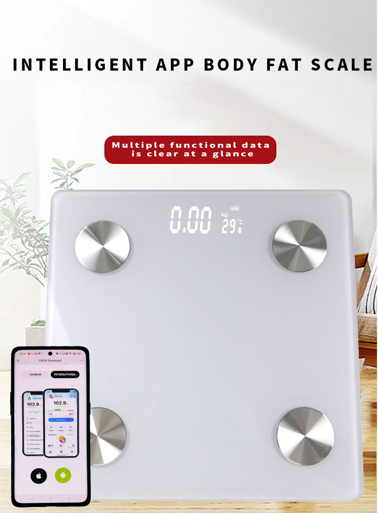 Bluetooth body analysis scale