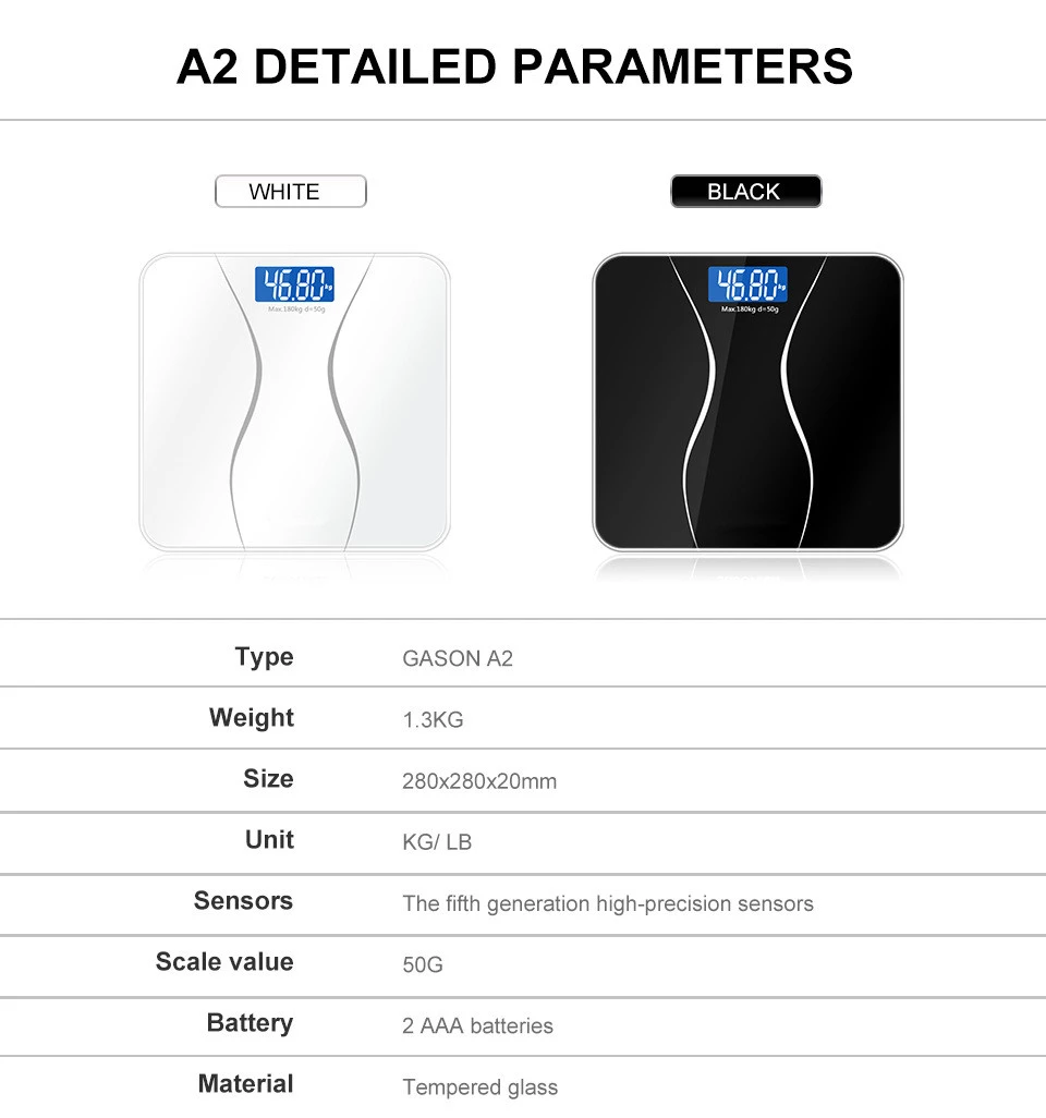 Customized Gift Intelligent Electronic Digital Body Fat Analysis Scale