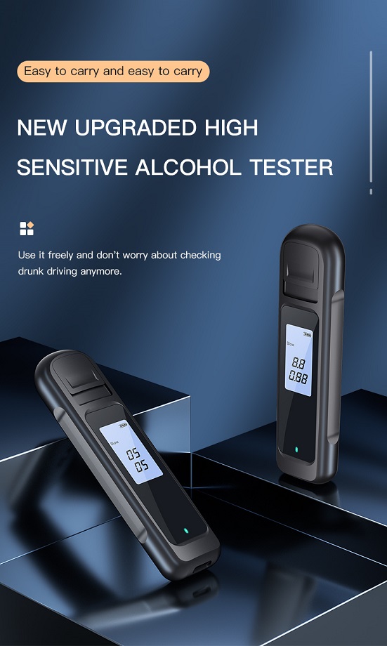 Handheld Lcd Digital Breathalyzer