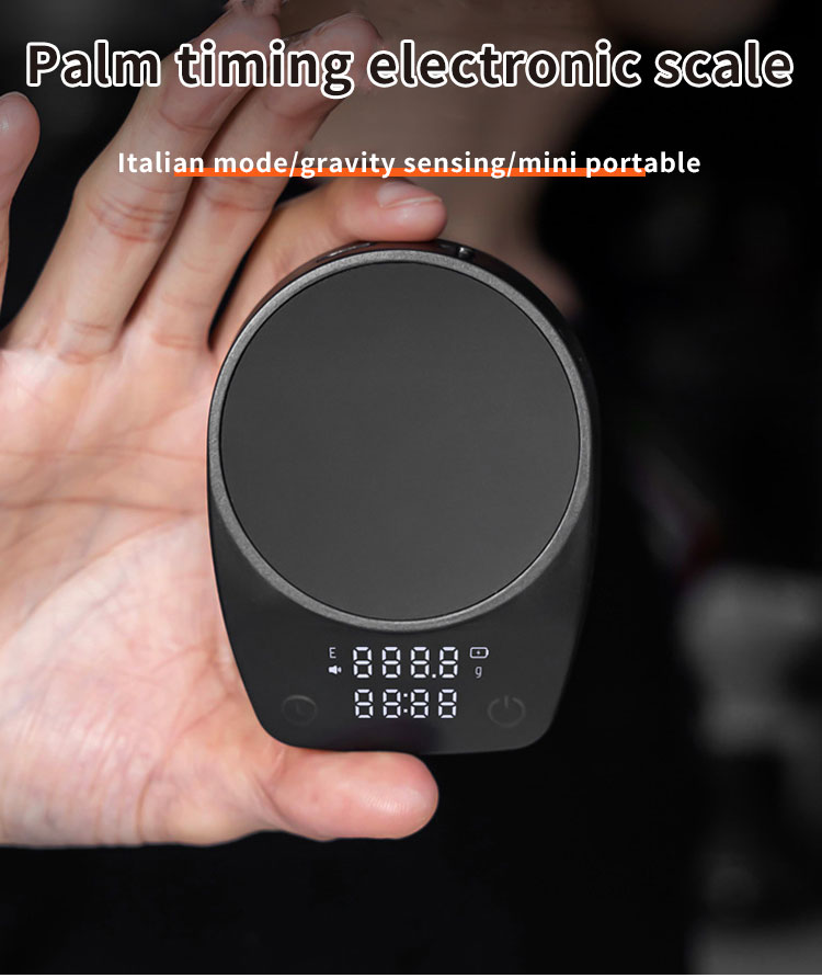 Stainless steel coffee filter cup scale
