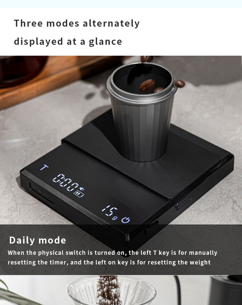 Manufacturer Wholesale Mini Electronic Coffee Scale LED Display