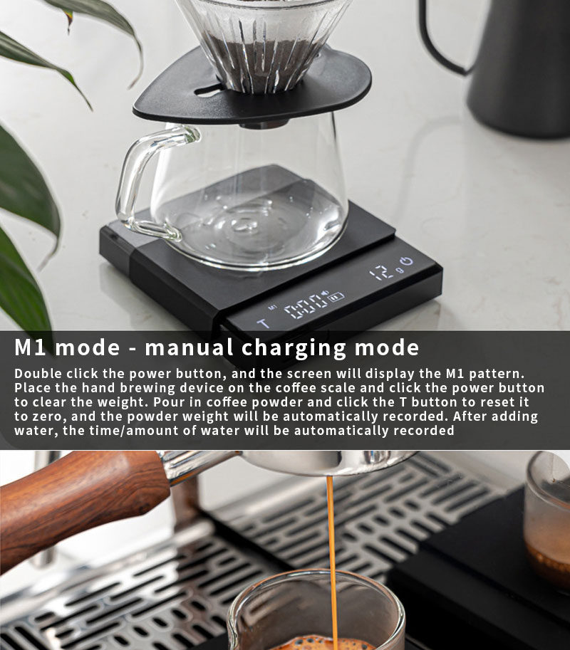 LED Display Kitchen Scale USB Food Coffee Scale