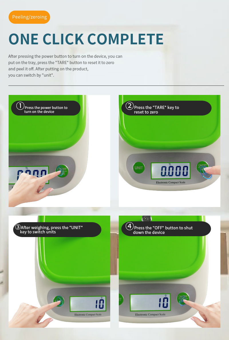 Modern Housing Home Electronic Digital Food Kitchen Scale