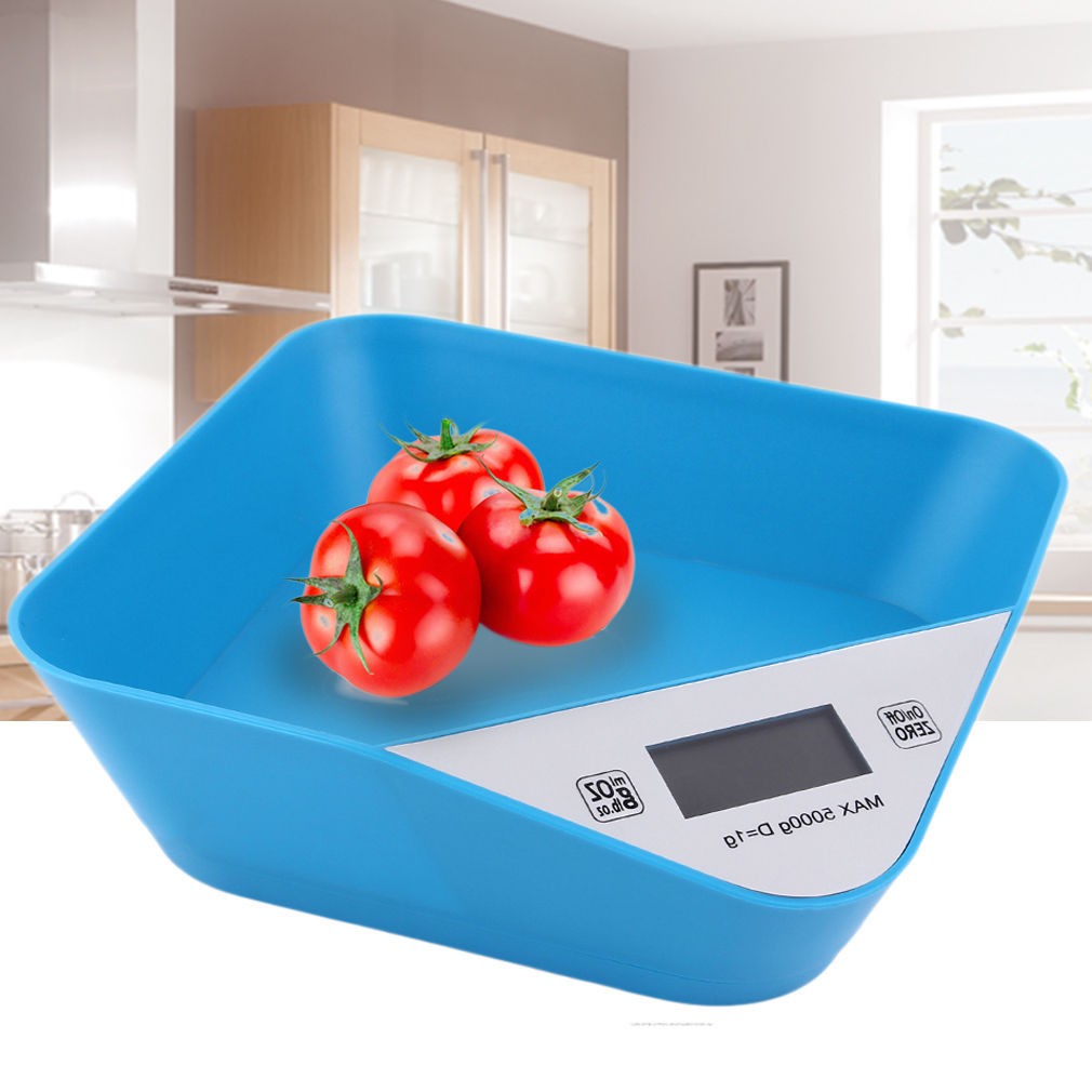 Digital Food Diet Weighing Scale with 5kg Capacity Bowl Scale