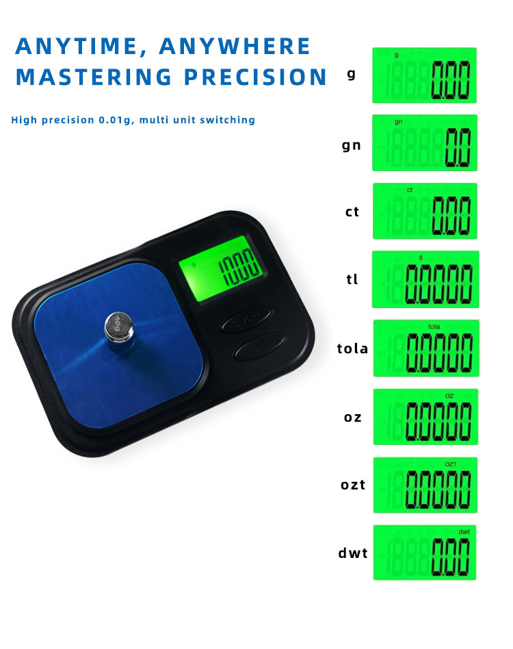 Electronic Digital Pocket Jewelry Scale