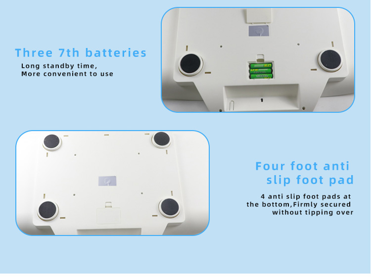 anti slip foot pad infant scale