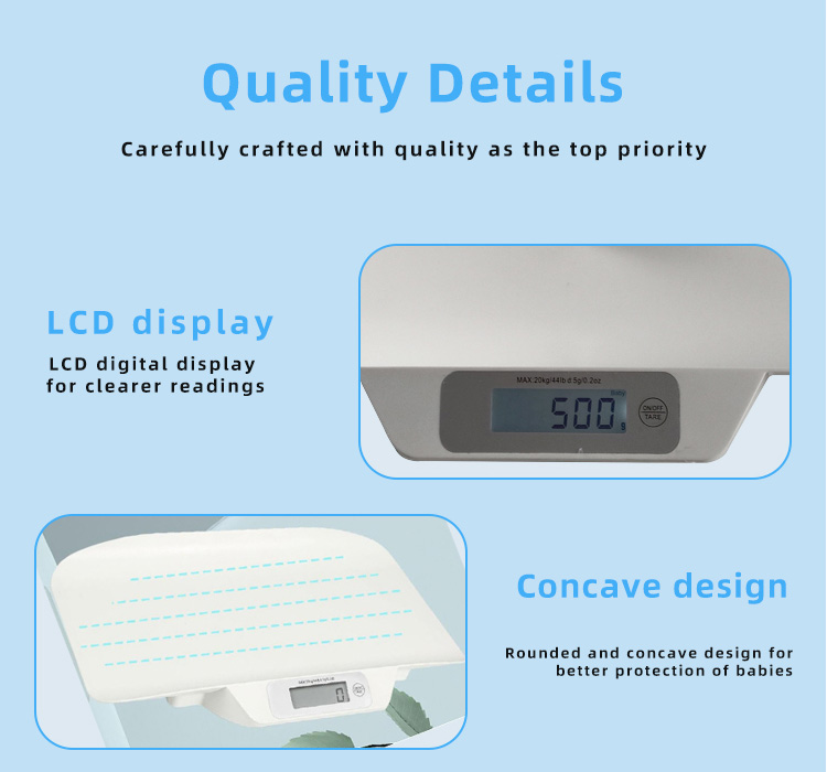 LCD Display Baby Scale