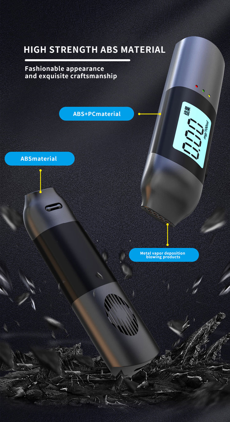 Portable Household Alcohol Detector Compact and Portable Breath Alcohol Detector