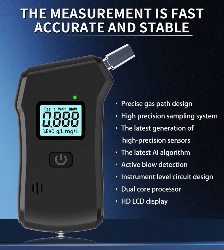 Professional-Grade Polic Breathalyzer