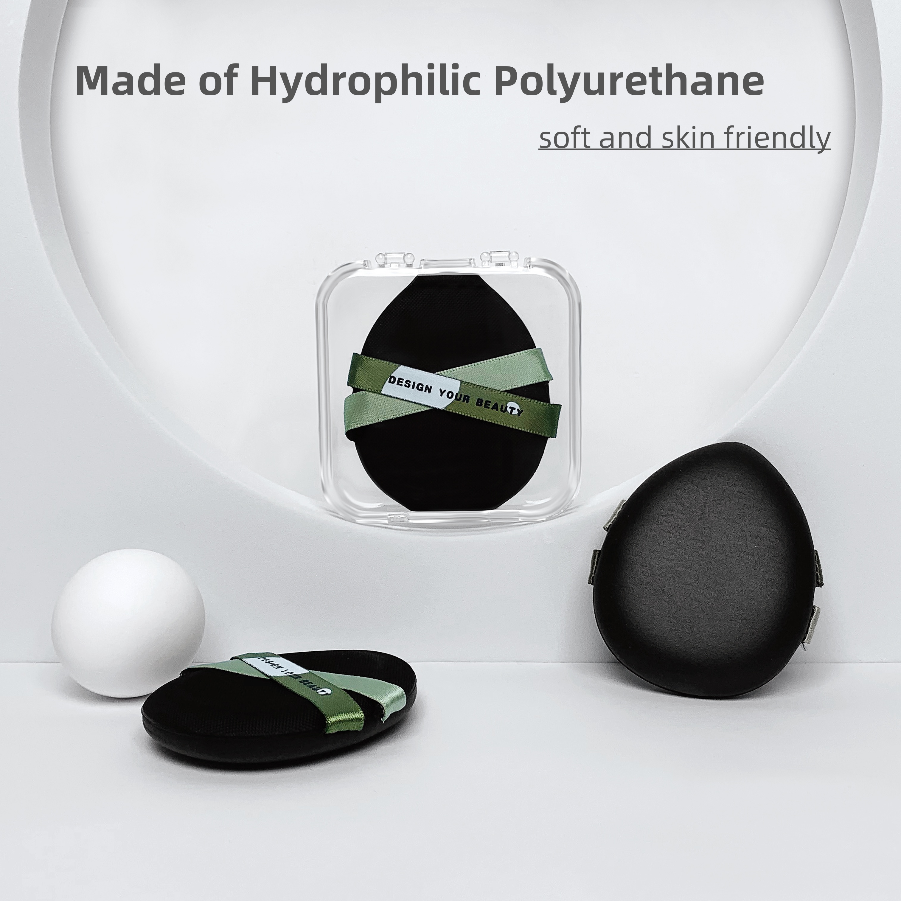 Non-Latex Facial Powder Puff