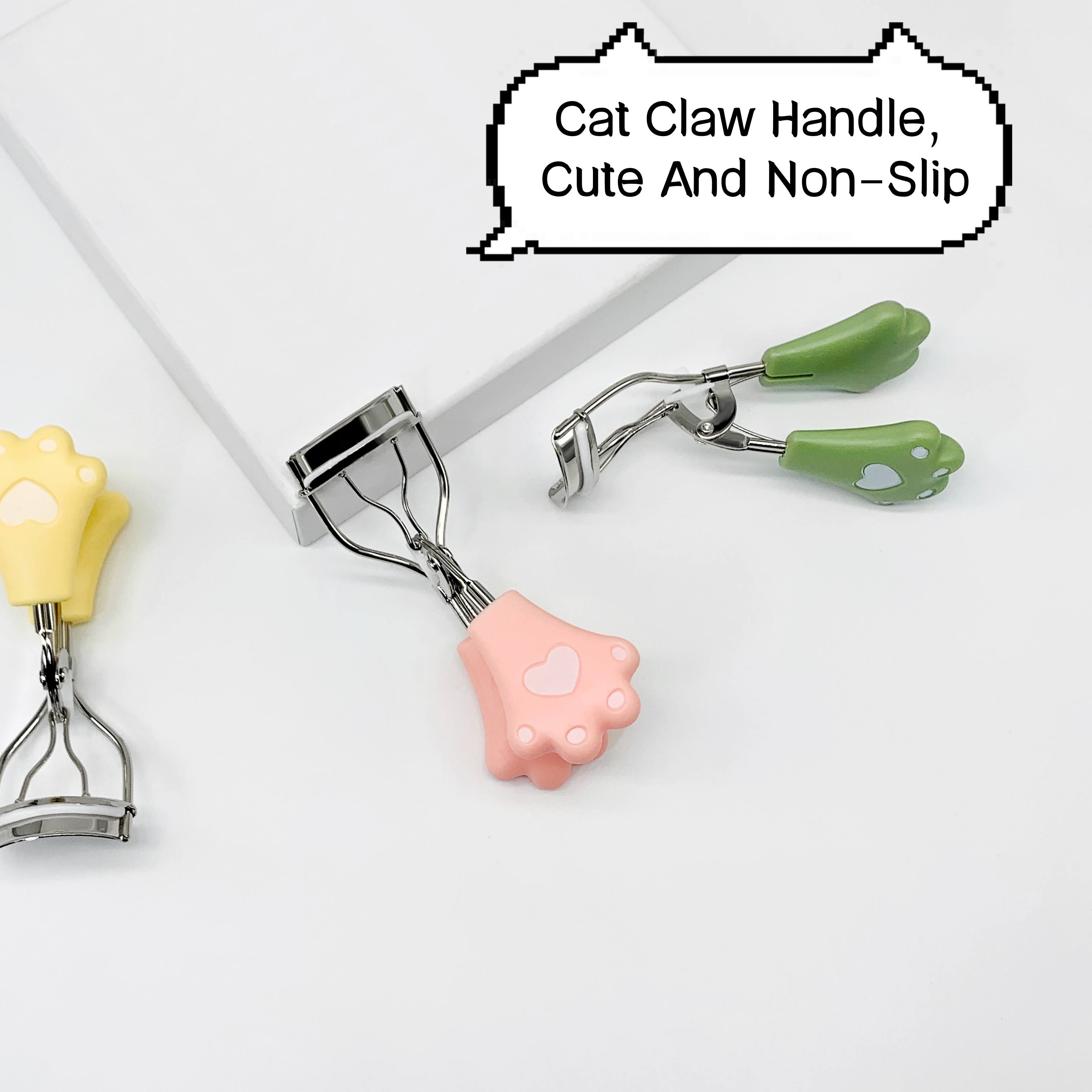 Lash Curler Tool with Cat Claw Handle