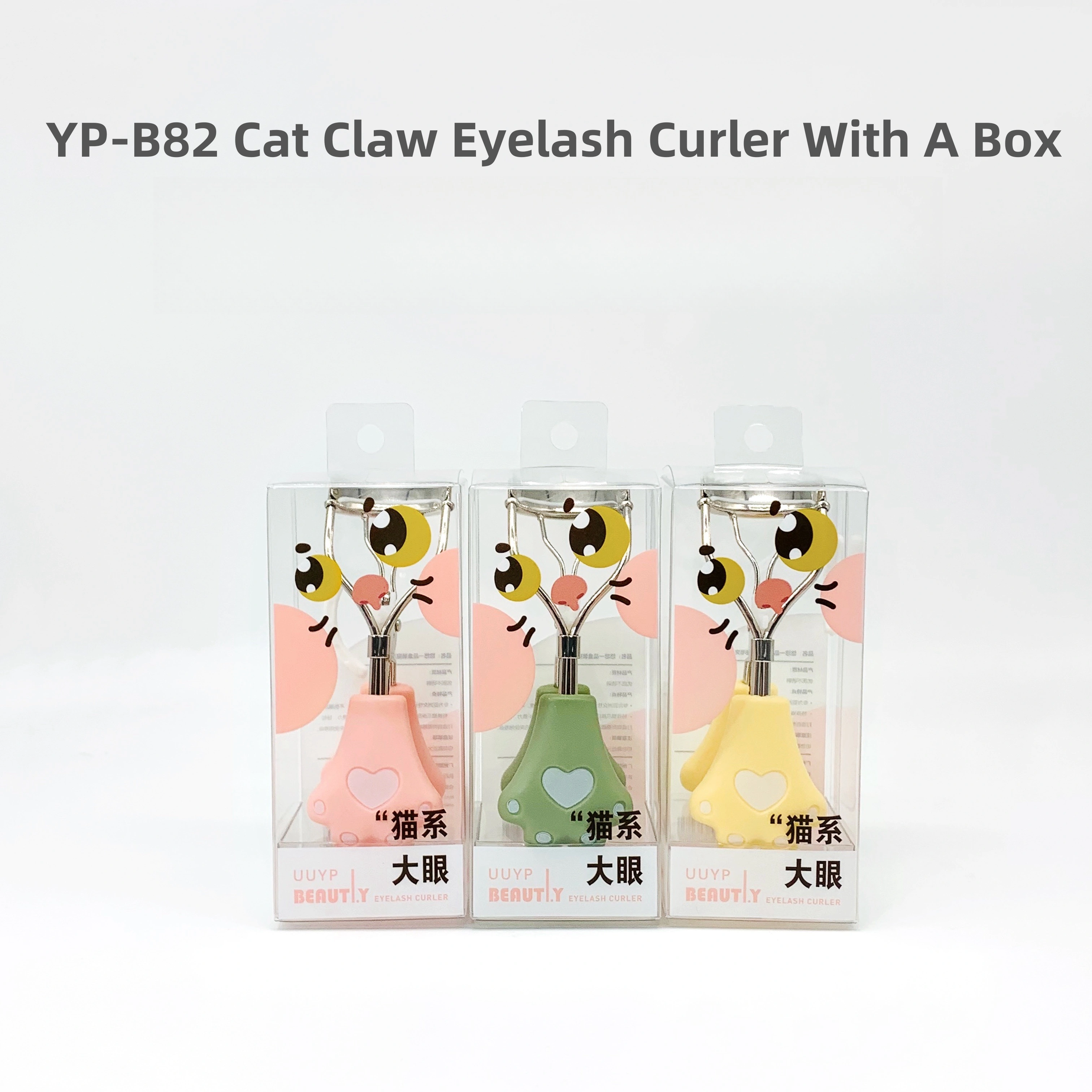 Lash Curler Tool with Cat Claw Handle