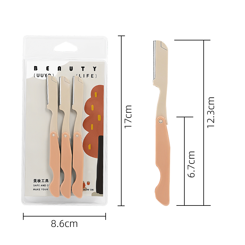 Custom Logo Eyebrow Razor