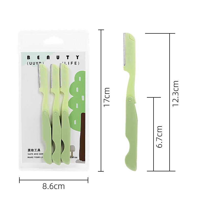 Custom Logo Eyebrow Razor